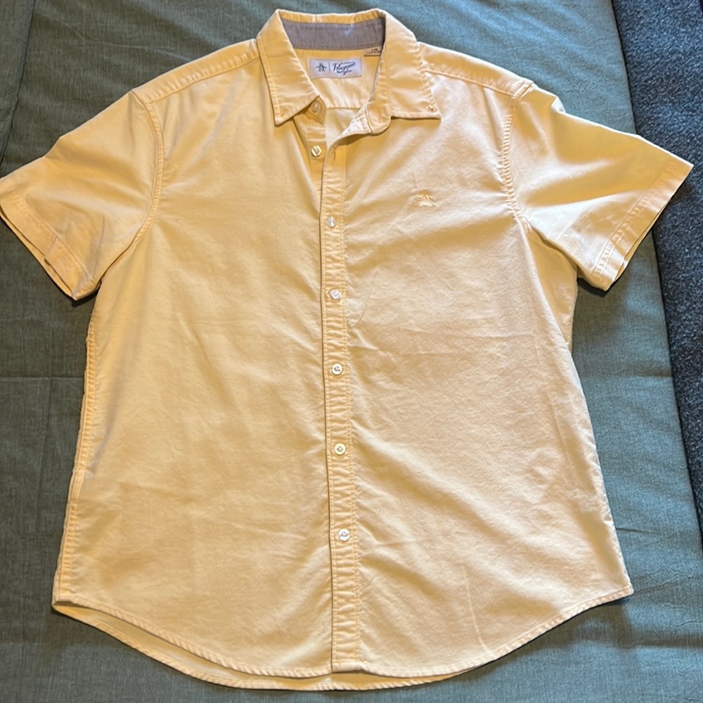 Penguin Men’s Short sleeve men’s button up